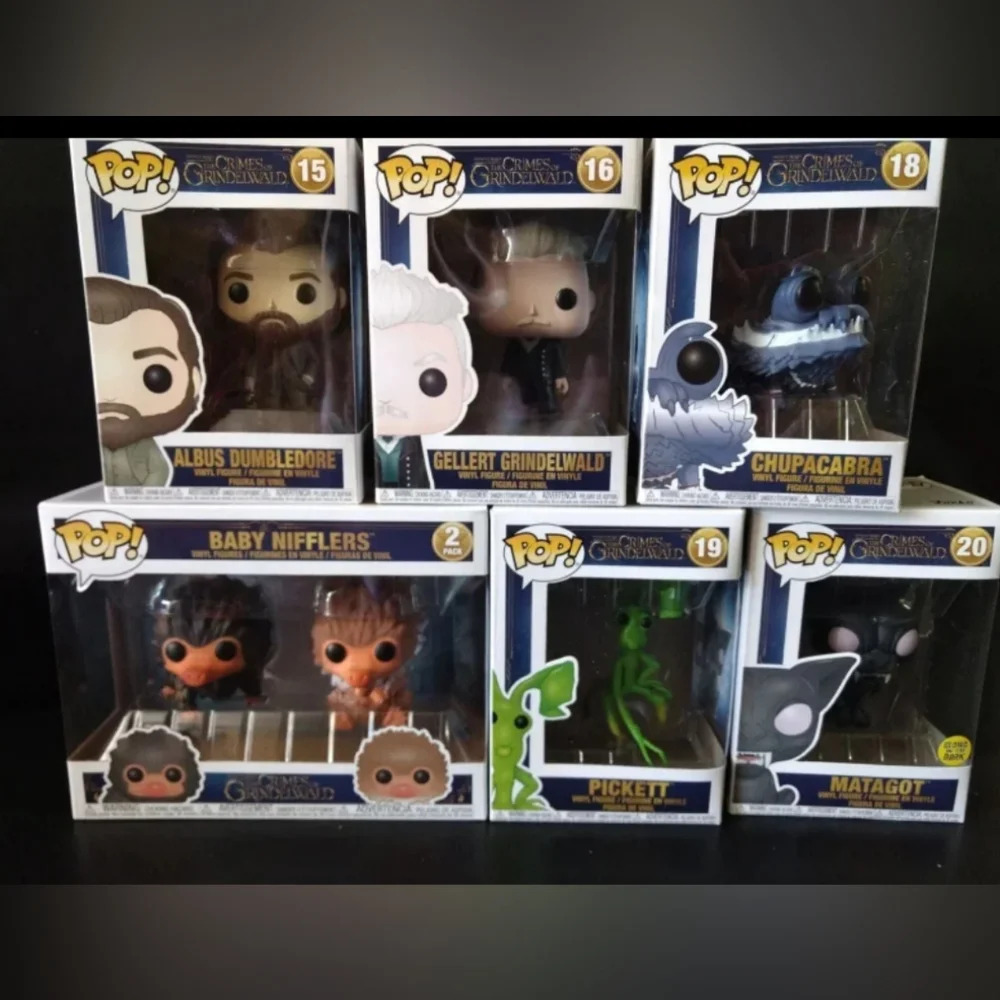 Funko Pop The Crimes of Grindelwald Bundle NWT